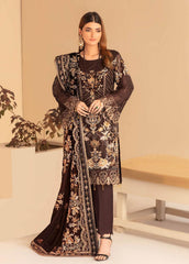 Ramsha - Winter - Embroidered Net - V-403