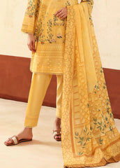 Sahar - Printed Lawn - Golden Trellis
