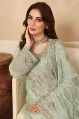 Ramsha - Sonehri - Embroidered Chiffon - BB 205