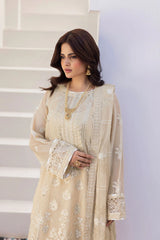 Ramsha - Sonehri - Embroidered Chiffon - BB 302
