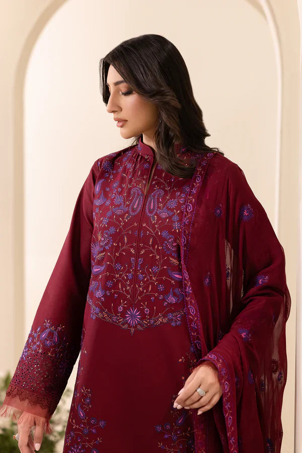 Embroidered Chiffon Dopatta 08