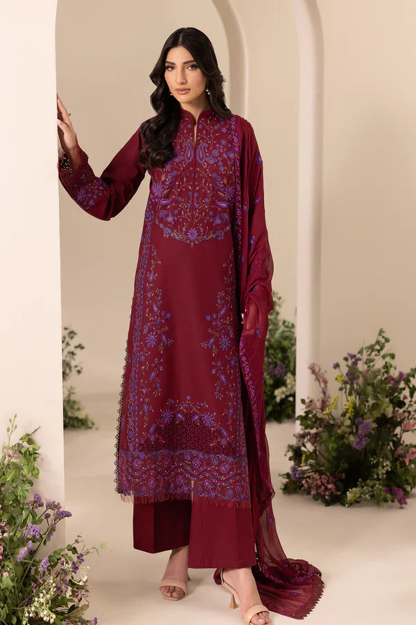 Embroidered Chiffon Dopatta 08