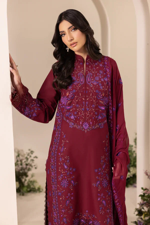 Embroidered Chiffon Dopatta 08