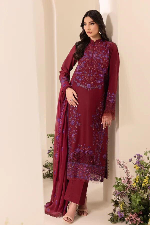 Embroidered Chiffon Dopatta 08