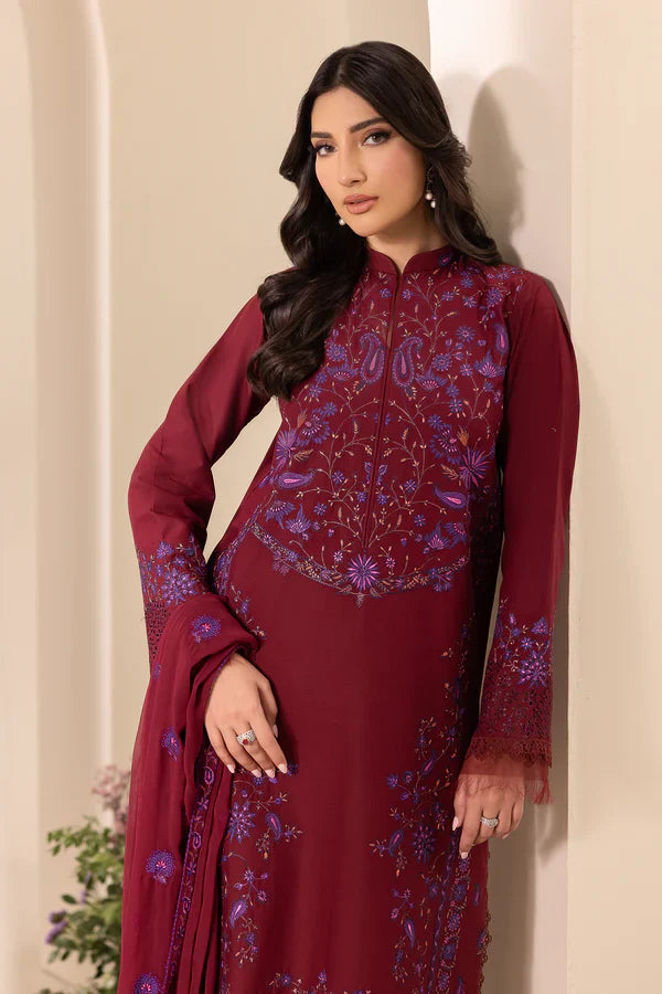 Embroidered Chiffon Dopatta 08