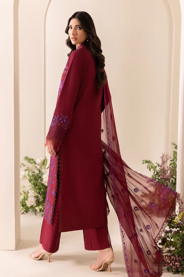 Embroidered Chiffon Dopatta 08