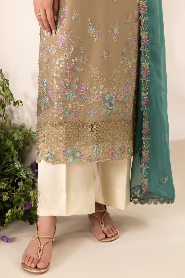 Embroidered Chiffon Dopatta 03