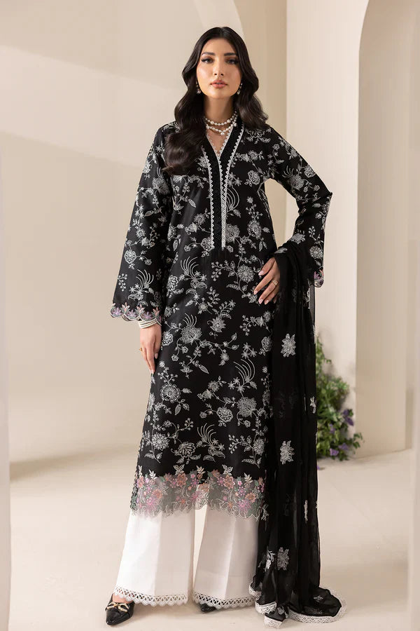 Embroidered Chiffon Dopatta 10