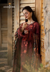 Asim Jofa - Embroidered Viscose - AJUW-27