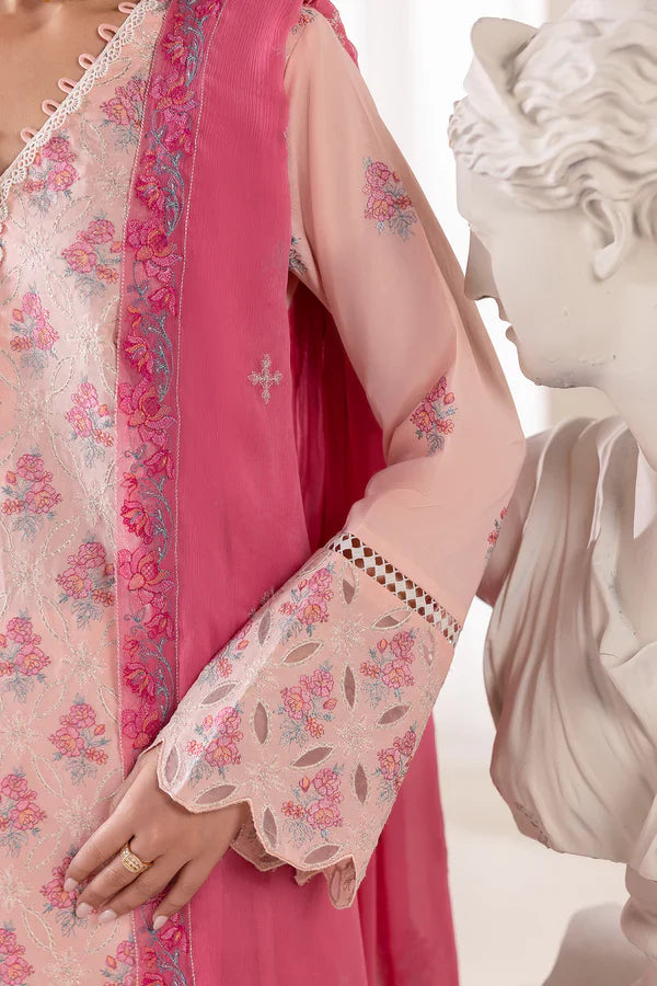 Embroidered Chiffon Dopatta 02