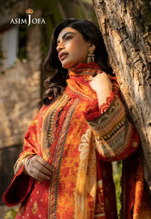 Asim Jofa - Printed Khaddar - AJUW-47