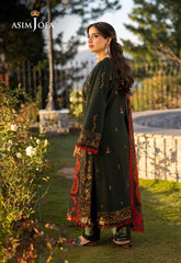 Asim Jofa - Embroidered Khaddar - AJUW-11