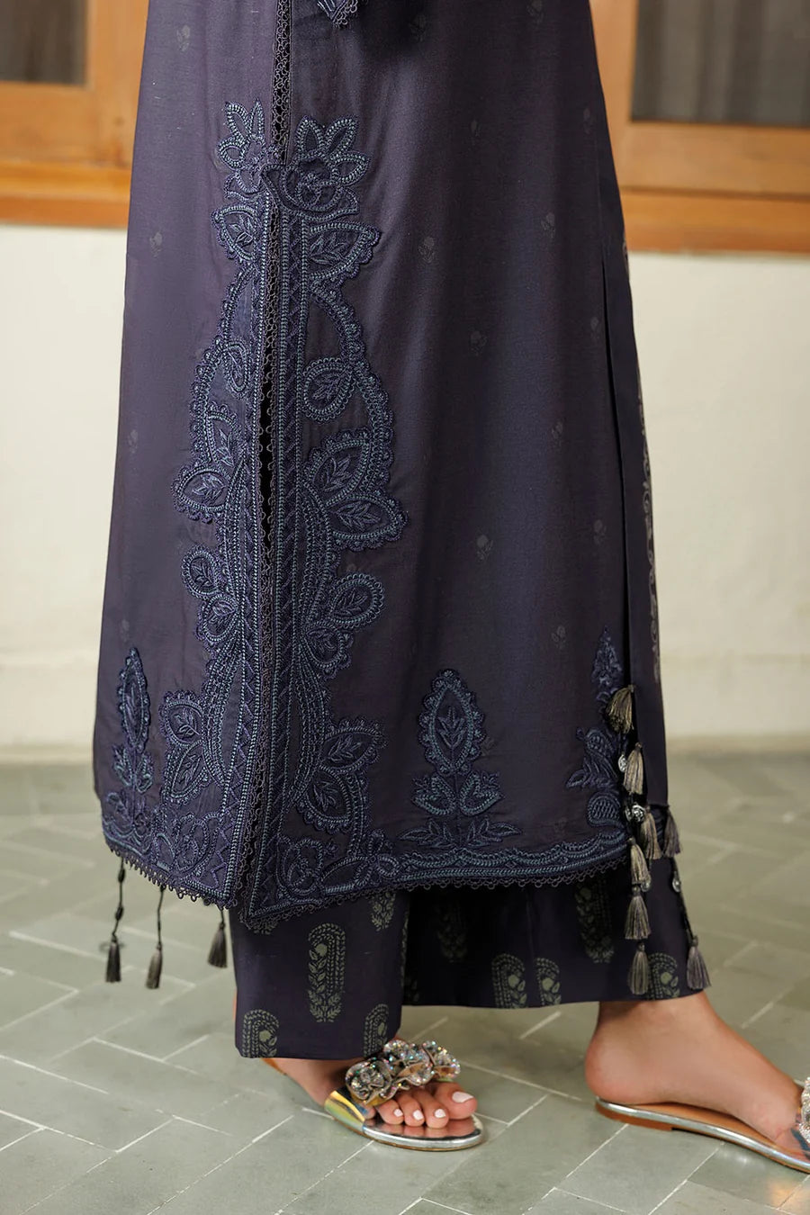 Iznik - Pre-Fall'26 - Printed Embroidered Viscose - IPF-30