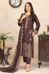 Tawakkal - Nurguz Embroidered Viscose D-4216