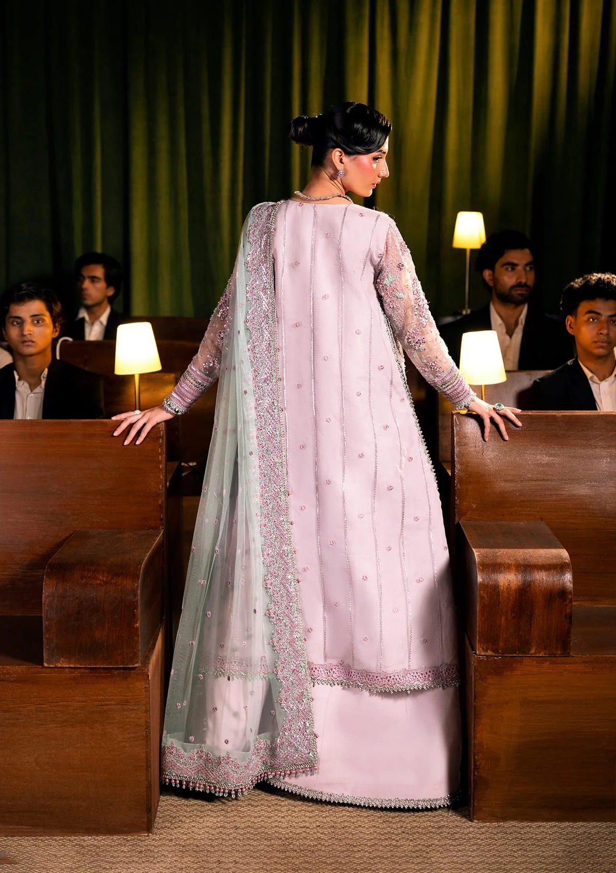 Elaf Premium - Serenade - The Formal Handwork - Organza - Ehm-09 Ophelia