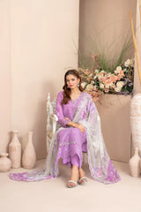 Tawakkal - Ferisha Embroidered Lawn D-1782