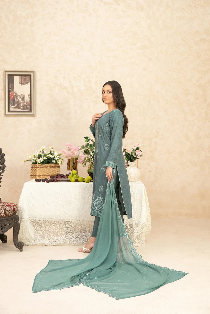 Tawakkal - Machel Embroidered Viscose D-4172