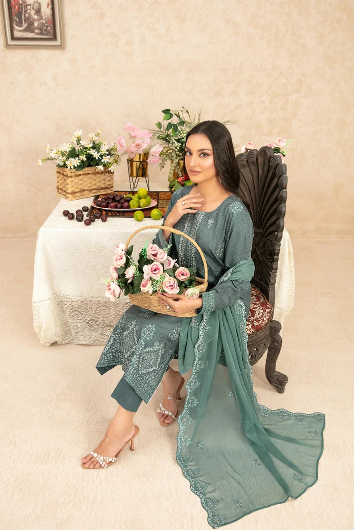 Tawakkal - Machel Embroidered Viscose D-4172