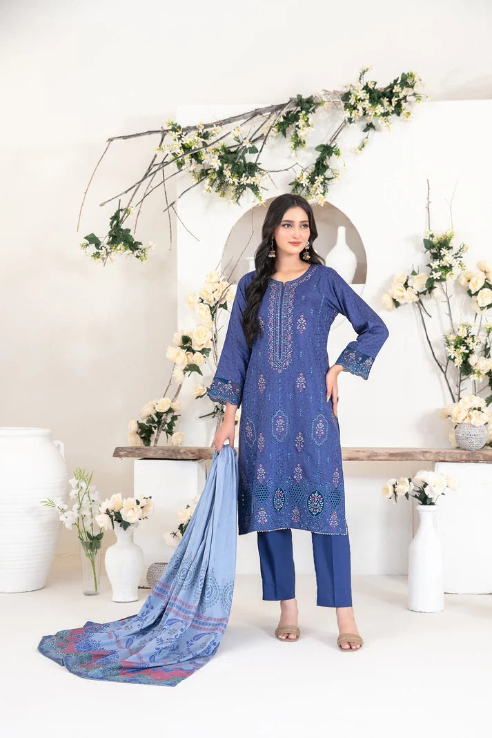 Tawakkal - Yumna Embroidered Viscose D-4557