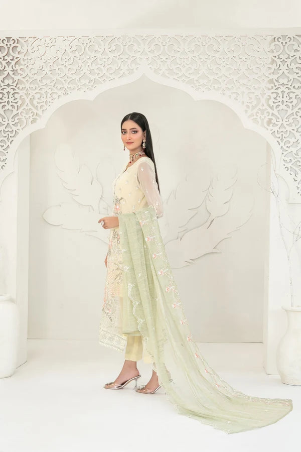 Tawakkal - Cala Embroidered Chiffon D-3742