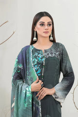 Tawakkal - Imza Print Embroidered Staple D-1103