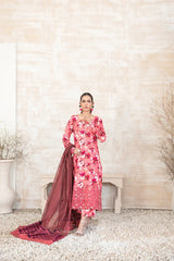 Tawakkal - Marnina Print Embroidered Staple D-3870