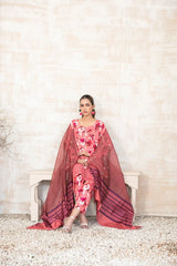 Tawakkal - Marnina Print Embroidered Staple D-3870