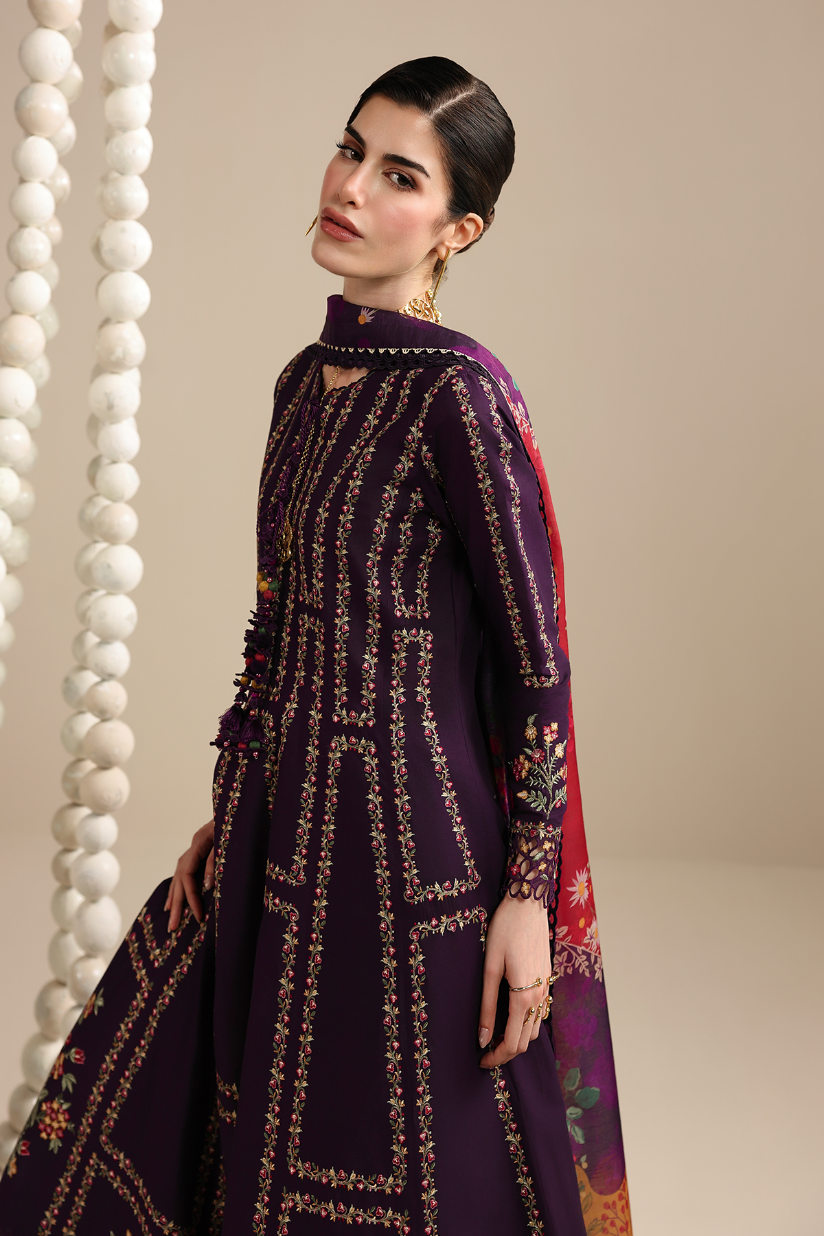 EMBROIDERED LAWN IL26-D06