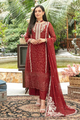 Tawakkal - Nuresa Embroidered Chiffon D-5722