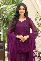 Tawakkal - Nuresa Embroidered Chiffon D-5723