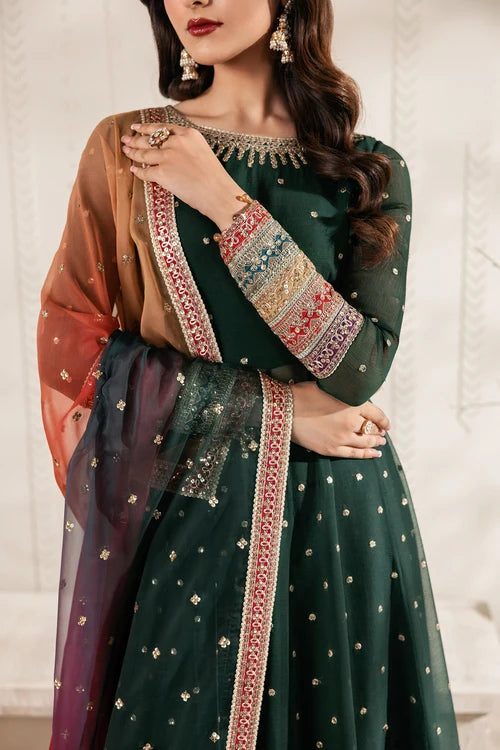 Zarif - Bayaan - Embroidered Chiffon - Alva