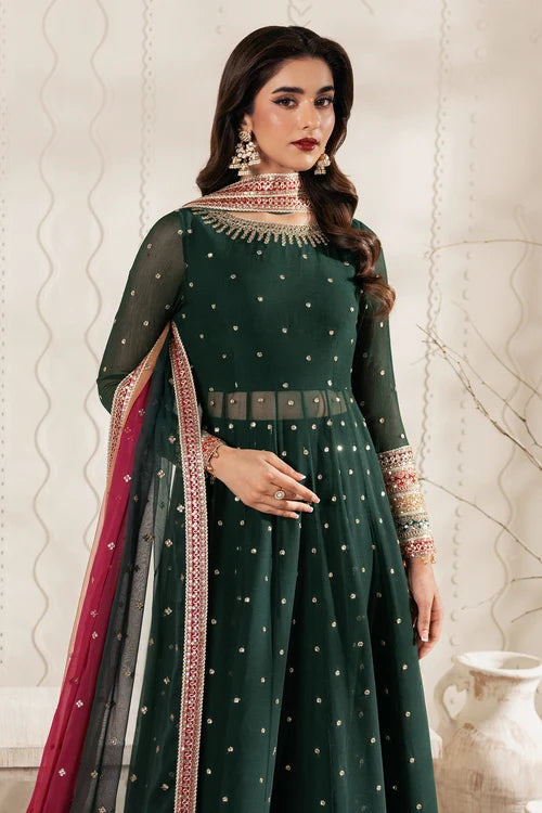 Zarif - Bayaan - Embroidered Chiffon - Alva