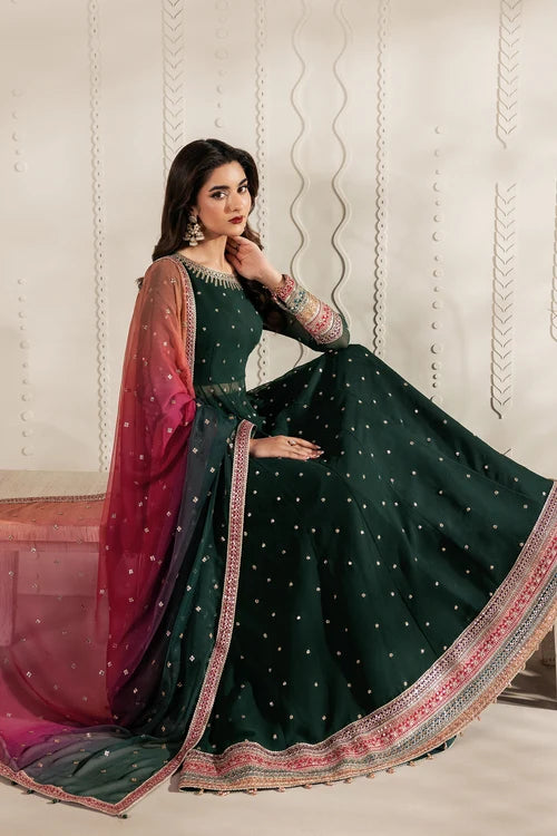 Zarif - Bayaan - Embroidered Chiffon - Alva