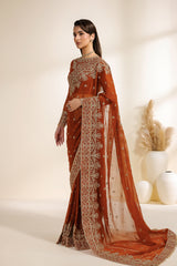 Zarif - Meraki - Embroidered Chiffon - Sawan