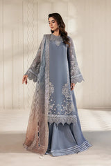 Zarif - Bayaan - Embroidered Chiffon - Nilmah