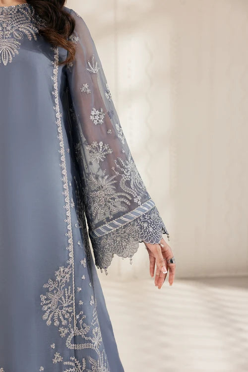 Zarif - Bayaan - Embroidered Chiffon - Nilmah