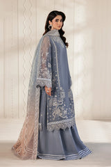 Zarif - Bayaan - Embroidered Chiffon - Nilmah
