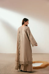 Florent - Silk Embroidered - Opaline