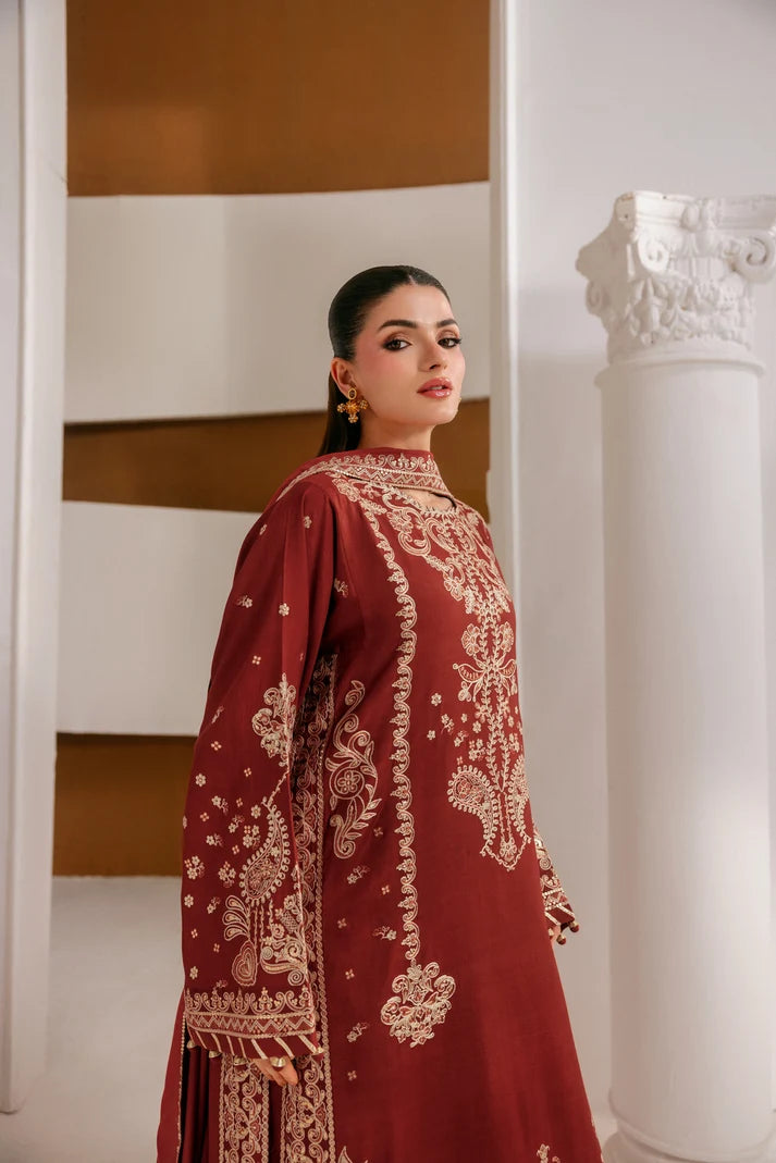 Florent - Silk Embroidered - Elise
