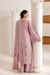Florent - Silk Embroidered - Rose Muse