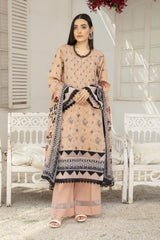 Abisha Fabrics - Vol 2 - Print Embroidered Viscose - ART 02
