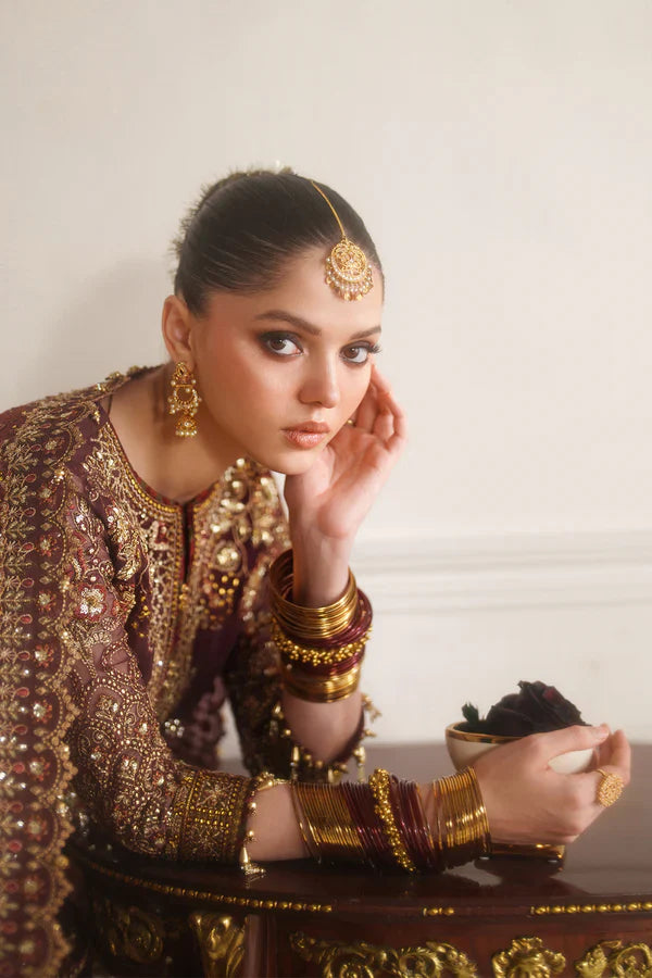 EMBROIDERED CHIFFON CH14-07