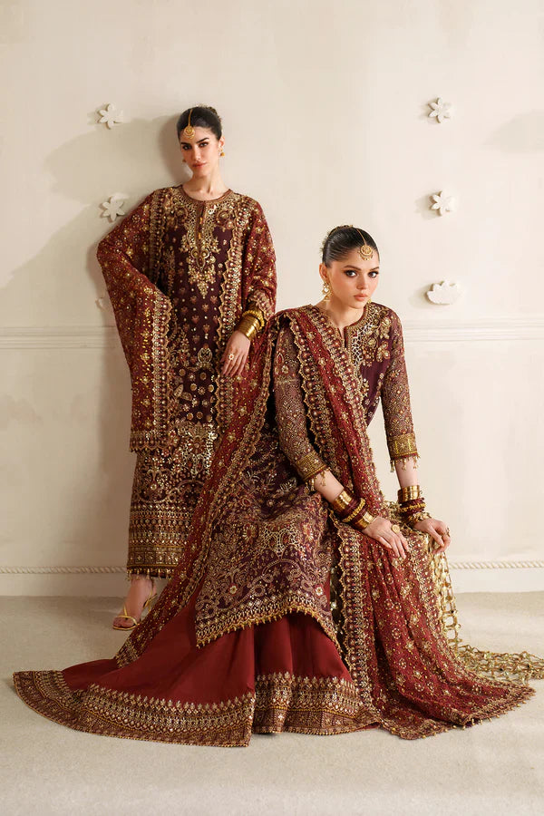 EMBROIDERED CHIFFON CH14-07