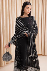Jazmin - Embroidered Raw Silk UR-7001