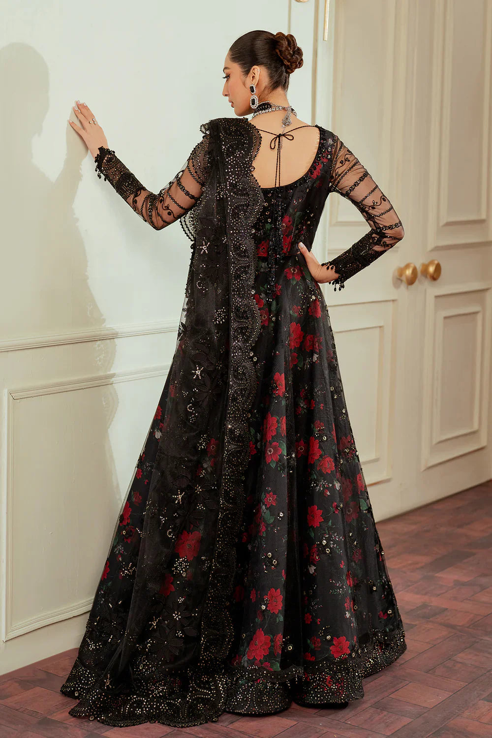 EMBROIDERED NET CH13-05