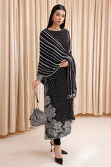 Jazmin - Embroidered Raw Silk UR-7001