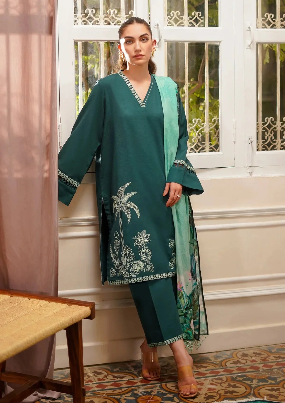 Sahar - Autumn Winter Embroidered Khaddar - EKH-24-V2-02