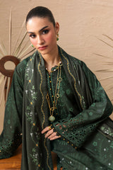Qalamkar - QPrints Winter '26 - Linen - QPW-04 (B) Elaris