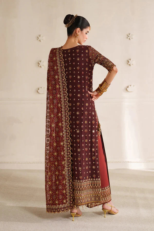EMBROIDERED CHIFFON CH14-07