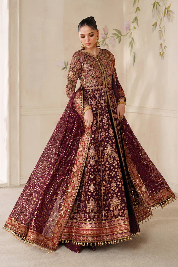 EMBROIDERED CHIFFON CH14-05